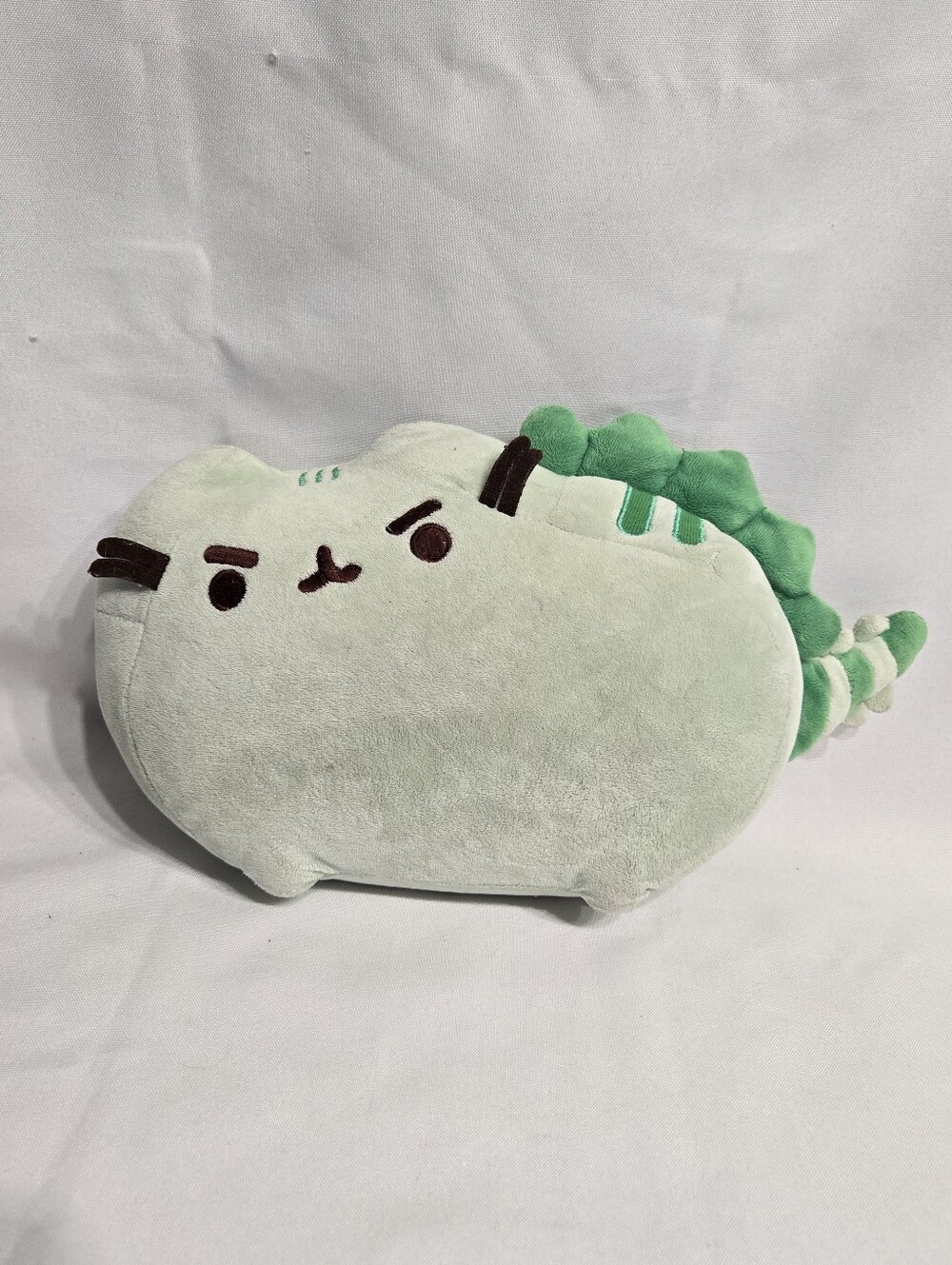 14" GUND Pusheenosaurus plush Pusheen Dinosaur Kawaii Good Condition